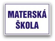 Tabuľa - MATERSKÁ ŠKOLA