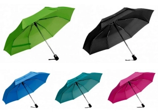 Automatický otvárací/zatvárací vetruodolný vreckový dáždnik BORA