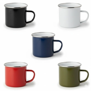 Retro kovový hrnček (350 ml)