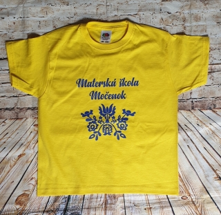 Tričko s potlačou pre MŠ