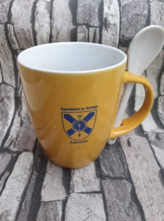 Hrnček s logom školy 